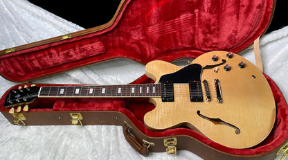 NEW ! Gibson ES-335 Block Inlay - Figured Natural - Authorized Dealer - Beautiful Maple - 8 lbs - G07274