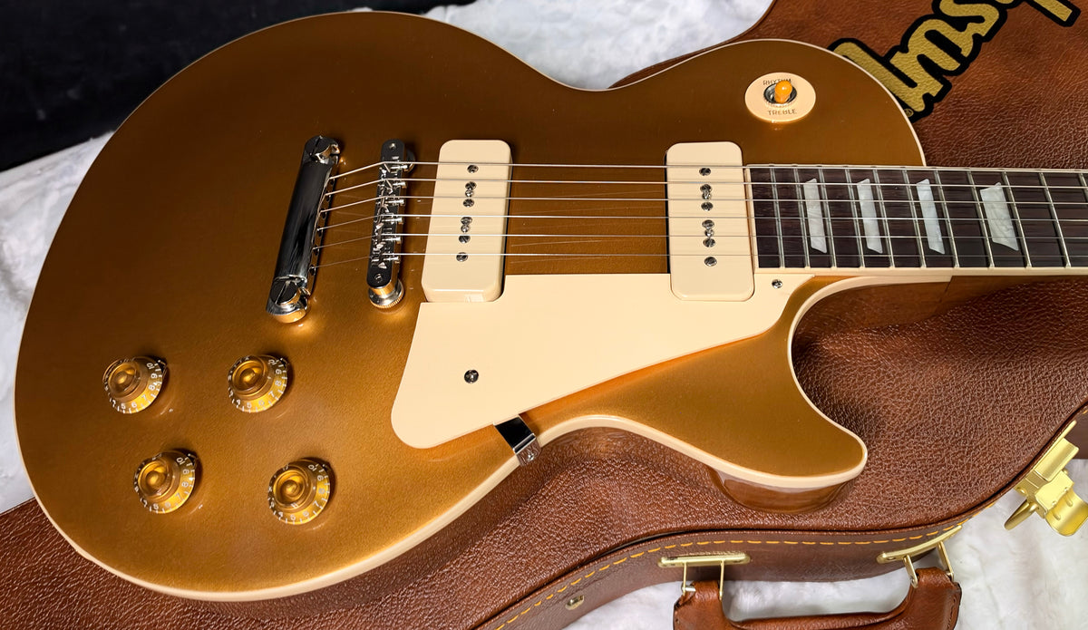 NEW! Gibson Les Paul Standard '50s P-90 - Gold Top - Authorized Dealer - Only 8.9 lbs - G08051