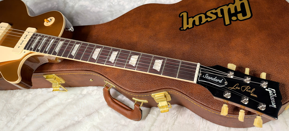 NEW! Gibson Les Paul Standard '50s P-90 - Gold Top - Authorized Dealer - Only 8.9 lbs - G08051