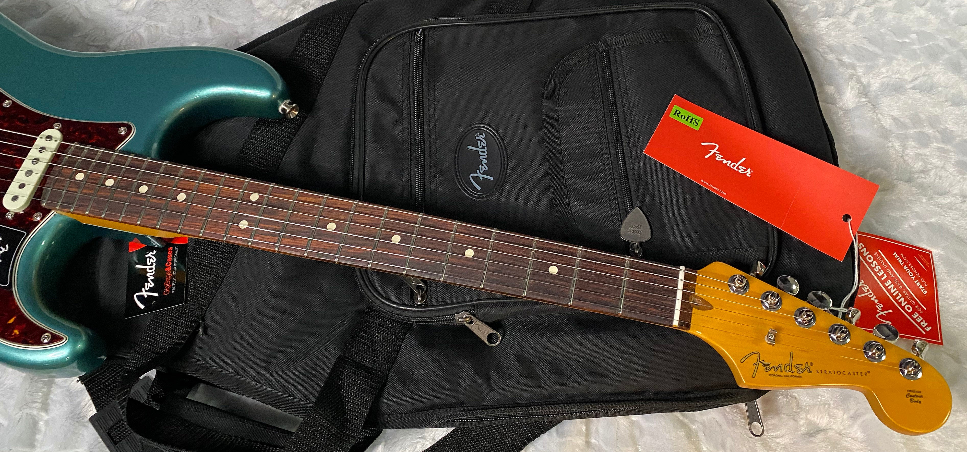 NEW ! Fender  American Professional Classic Stratocaster - Faded Sherwood Green Metallic - 7.5lbs - Authorized Dealer - G05772