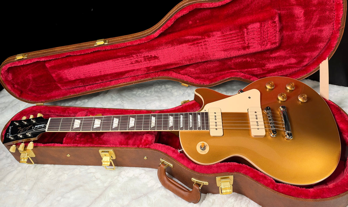 NEW! Gibson Les Paul Standard '50s P-90 - Gold Top - Authorized Dealer - Only 8.9 lbs - G08051