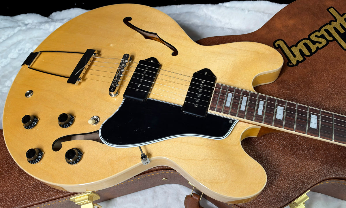 NEW! ! Gibson ES-330 Hollowbody Electric Guitar - Antique Natural - Authorized Dealer - Only 6.3 lbs! G08048