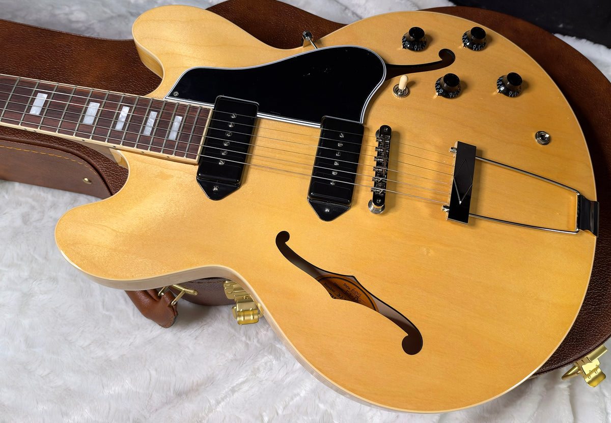 NEW! ! Gibson ES-330 Hollowbody Electric Guitar - Antique Natural - Authorized Dealer - Only 6.3 lbs! G08048