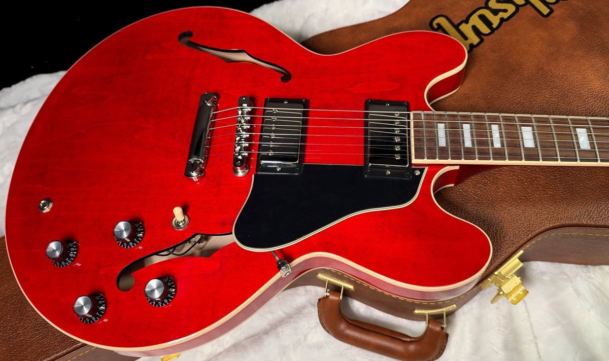 NEW ! Gibson ES-335 60s Semi-Hollowbody Electric Guitar - Sixties Cherry - Authorized Dealer - 8.65 lbs - G07927