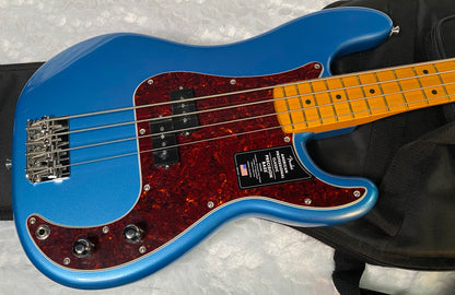 NEW! Fender American Professional Classic Precision Bass - Faded Lake Placid Blue - 9lbs - Authorized Dealer - G05766