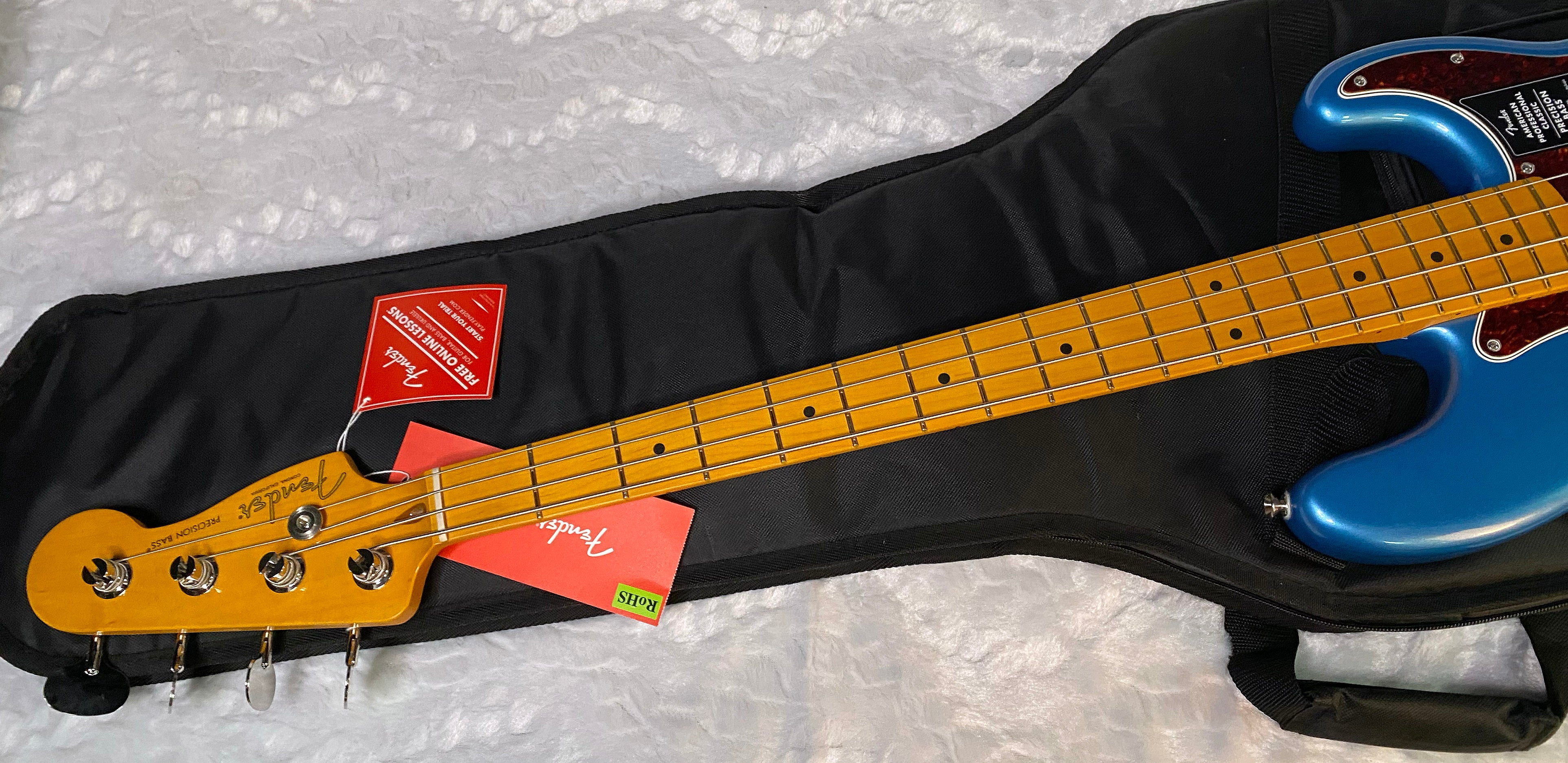NEW! Fender American Professional Classic Precision Bass - Faded