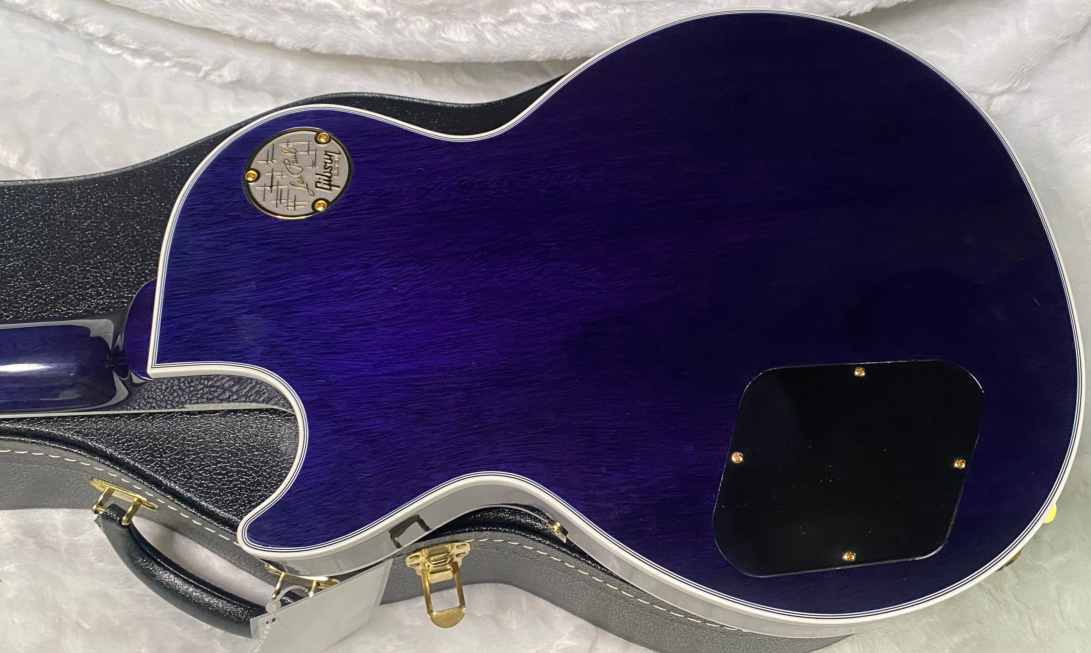NEW! Gibson Dealer Select Custom Shop Les Paul Custom AAAAA Quilt 5AQ - Aqua Blue - Authorized Dealer - WOW! 9.6 lbs - G07305