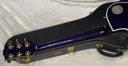 NEW! Gibson Dealer Select Custom Shop Les Paul Custom AAAAA Quilt 5AQ - Aqua Blue - Authorized Dealer - WOW! 9.6 lbs - G07305