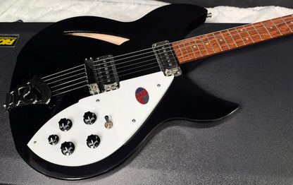 NEW! Rickenbacker 330 Jet Glo JG Jetglo - Semi Hollow Electric Guitar - Authorized Dealer - 7.6 lbs - G08055