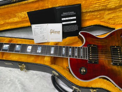 NEW! Gibson Les Paul Custom Axcess - Bengal Burst - ABSOLUTELY KILLER Flame! Only 8 lbs - Authorized Dealer - G07283