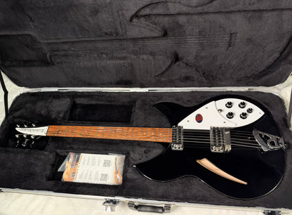 NEW! Rickenbacker 330 Jet Glo JG Jetglo - Semi Hollow Electric Guitar - Authorized Dealer - 7.6 lbs - G08055