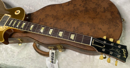 NEW! Gibson Custom Shop '57 Les Paul Gold Top Reissue Ultra Heavy Murphy Lab - Authorized Dealer - 8.8 lbs! - G07284