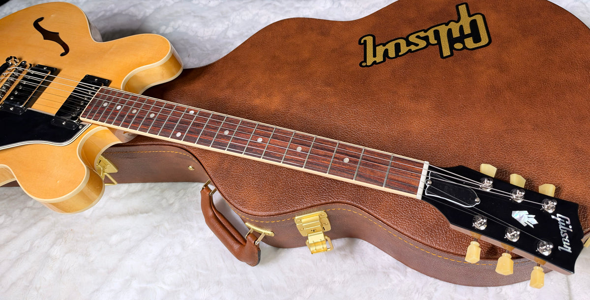NEW ! Gibson ES-335 50s Semi-Hollowbody Electric Guitar - Vintage Natural - Authorized Dealer - 8.5lbs - G08006