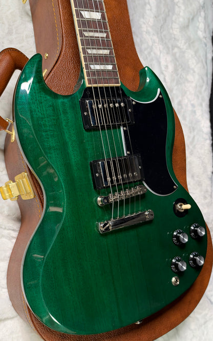 NEW! Gibson SG Standard '61 Stoptail - Translucent Teal - 6.5 lbs - Authorized Dealer - G08041