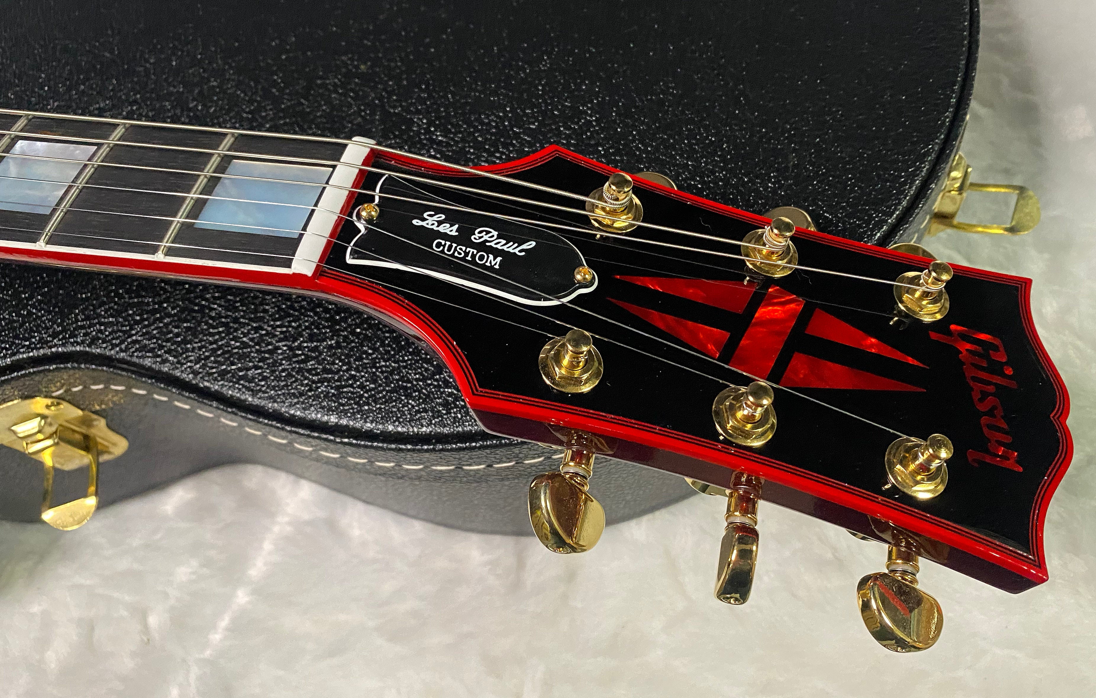 NEW! Gibson Dealer Select Custom Shop Les Paul Custom Red Widow AAA Figured Flame Top - Authorized Dealer - 9.9 lbs - G07304