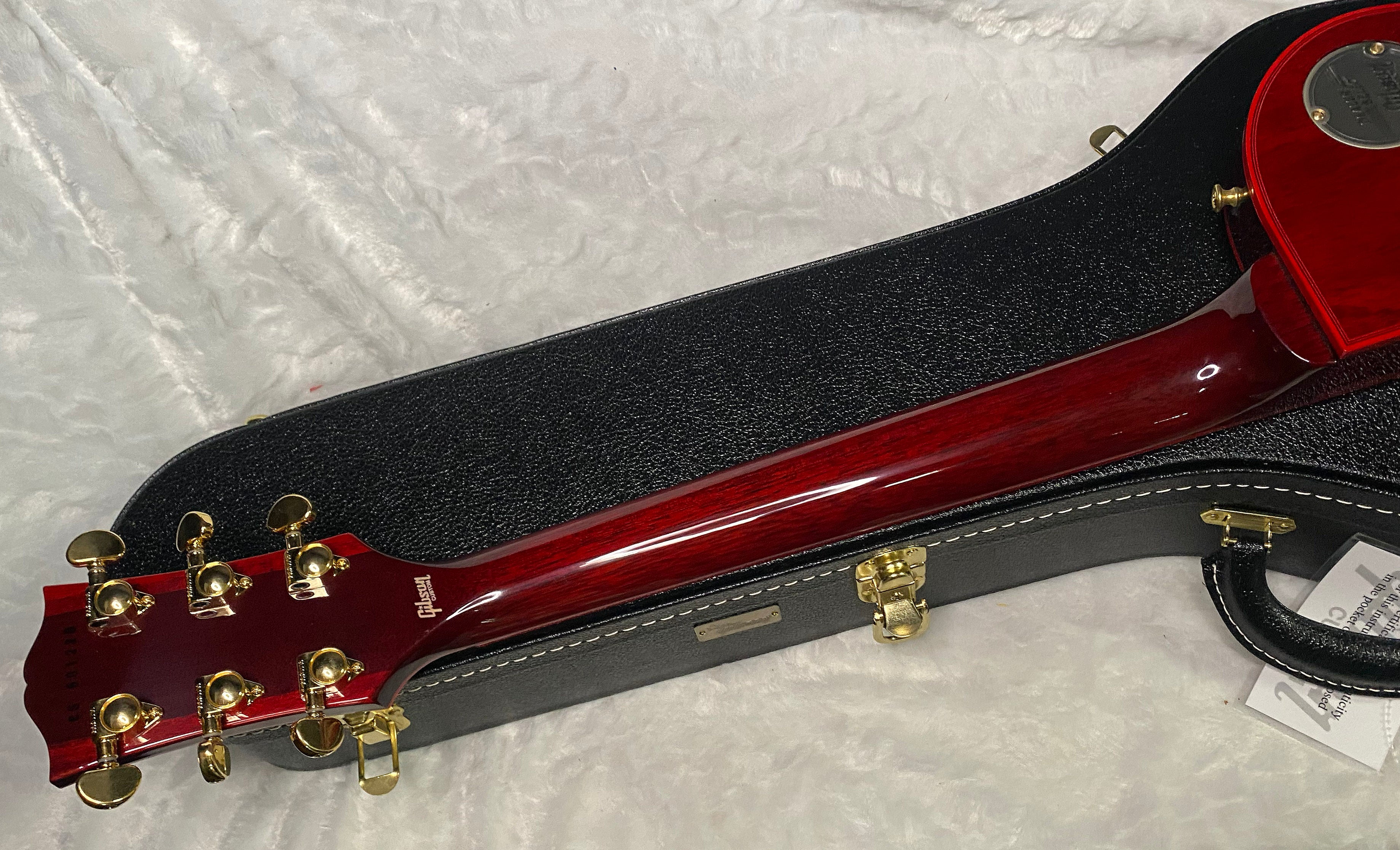 NEW! Gibson Dealer Select Custom Shop Les Paul Custom Red Widow AAA Figured Flame Top - Authorized Dealer - 9.9 lbs - G07304