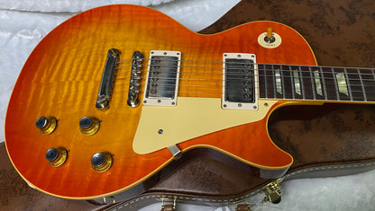 NEW! Gibson Custom 1960 Les Paul Standard Reissue VOS - Tangerine Burst - Authorized Dealer - ONLY 8.6 lbs - G07282