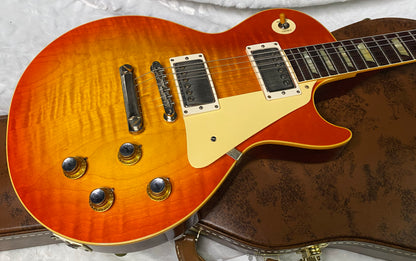 NEW! Gibson Custom 1960 Les Paul Standard Reissue VOS - Tangerine Burst - Authorized Dealer - ONLY 8.6 lbs - G07282