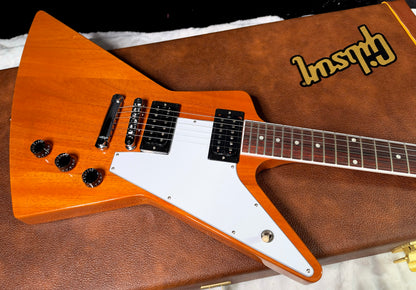 NEW! Gibson '70s Explorer - Antique Natural - Authorized Dealer - 8.1lbs - G07984