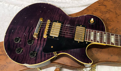 NEW! Gibson Custom 1959 Les Paul Standard Reissue - Purple Tiger Murphy Lab Heavy Aged - 8.8 lbs - Authorized Dealer - G07301