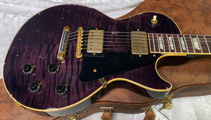 NEW! Gibson Custom 1959 Les Paul Standard Reissue - Purple Tiger Murphy Lab Heavy Aged - 8.8 lbs - Authorized Dealer - G07301