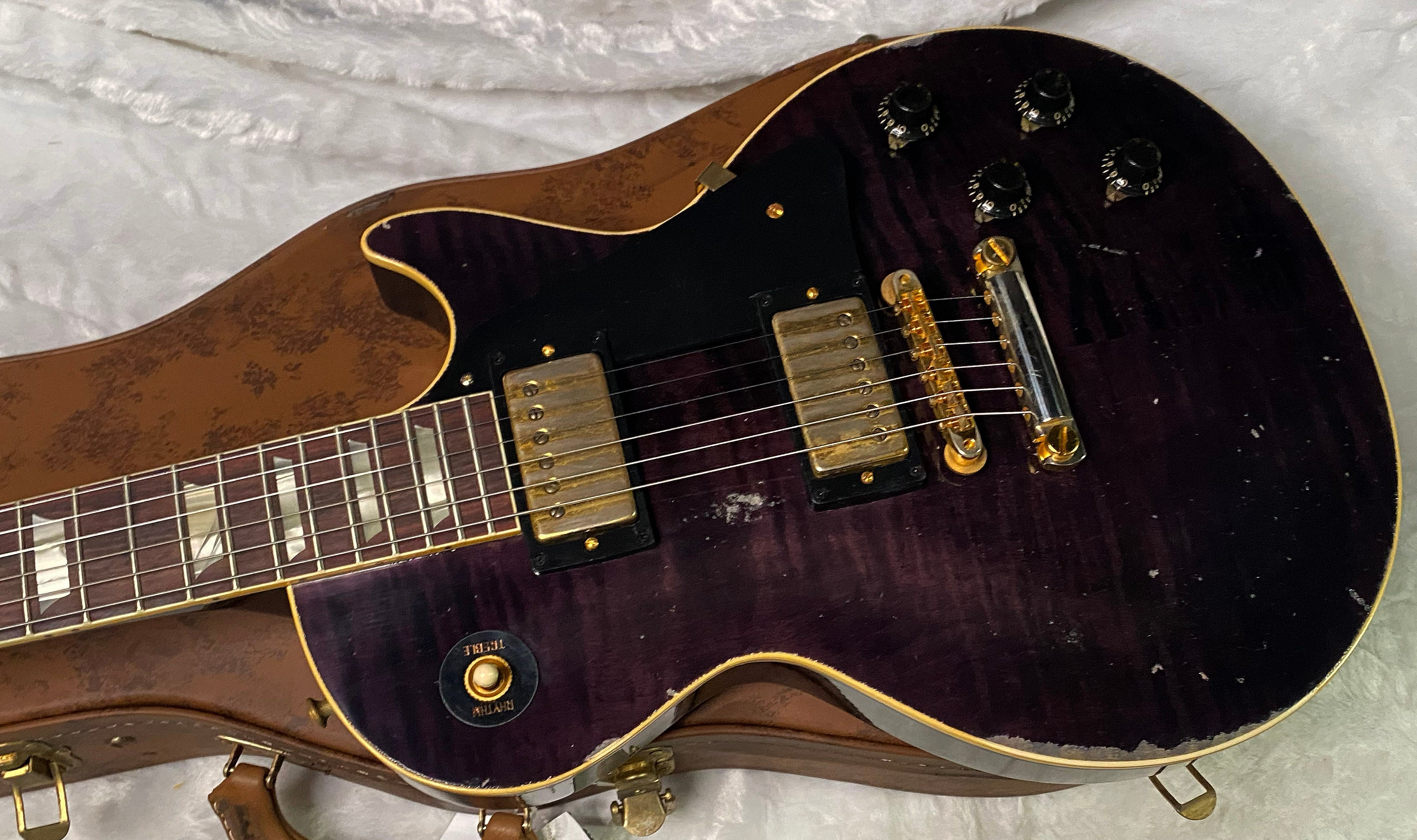 NEW! Gibson Custom 1959 Les Paul Standard Reissue - Purple Tiger Murphy Lab Heavy Aged - 8.8 lbs - Authorized Dealer - G07301