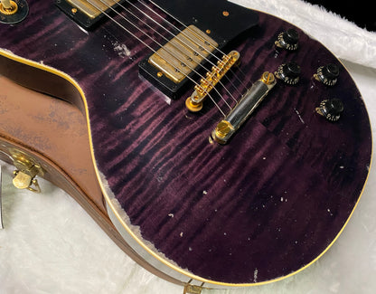 NEW! Gibson Custom 1959 Les Paul Standard Reissue - Purple Tiger Murphy Lab Heavy Aged - 8.8 lbs - Authorized Dealer - G07301