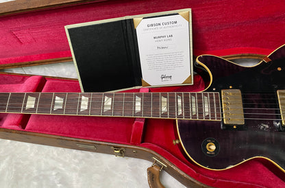 NEW! Gibson Custom 1959 Les Paul Standard Reissue - Purple Tiger Murphy Lab Heavy Aged - 8.8 lbs - Authorized Dealer - G07301