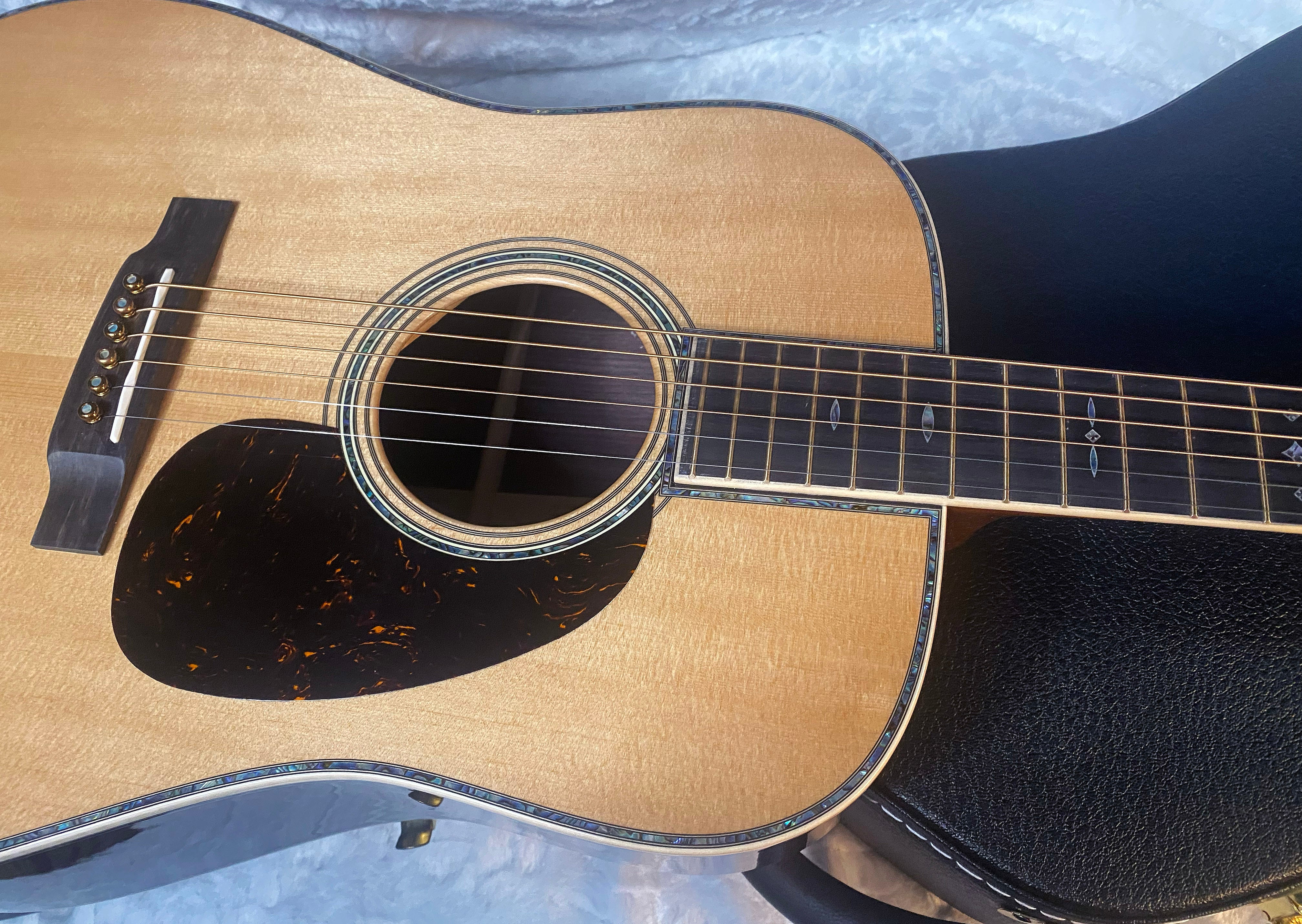 NEW! Martin D-45 Modern Deluxe Acoustic Guitar - Natural - 4.45lbs - Authorized Dealer - G05852