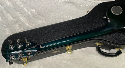 NEW! Gibson Les Paul Custom Peacock Widow - Monster Flame Top! Limited Edition - Weighs in at 8.3 lbs - Authorized Dealer - G07310