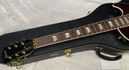 NEW! Gibson Custom Les Paul Axcess Standard Figured Top Floyd Rose Electric Guitar - Greatest Hits II - Authorized Dealer - Tri-Berry Burst - WOW! 8.3lbs - G07307