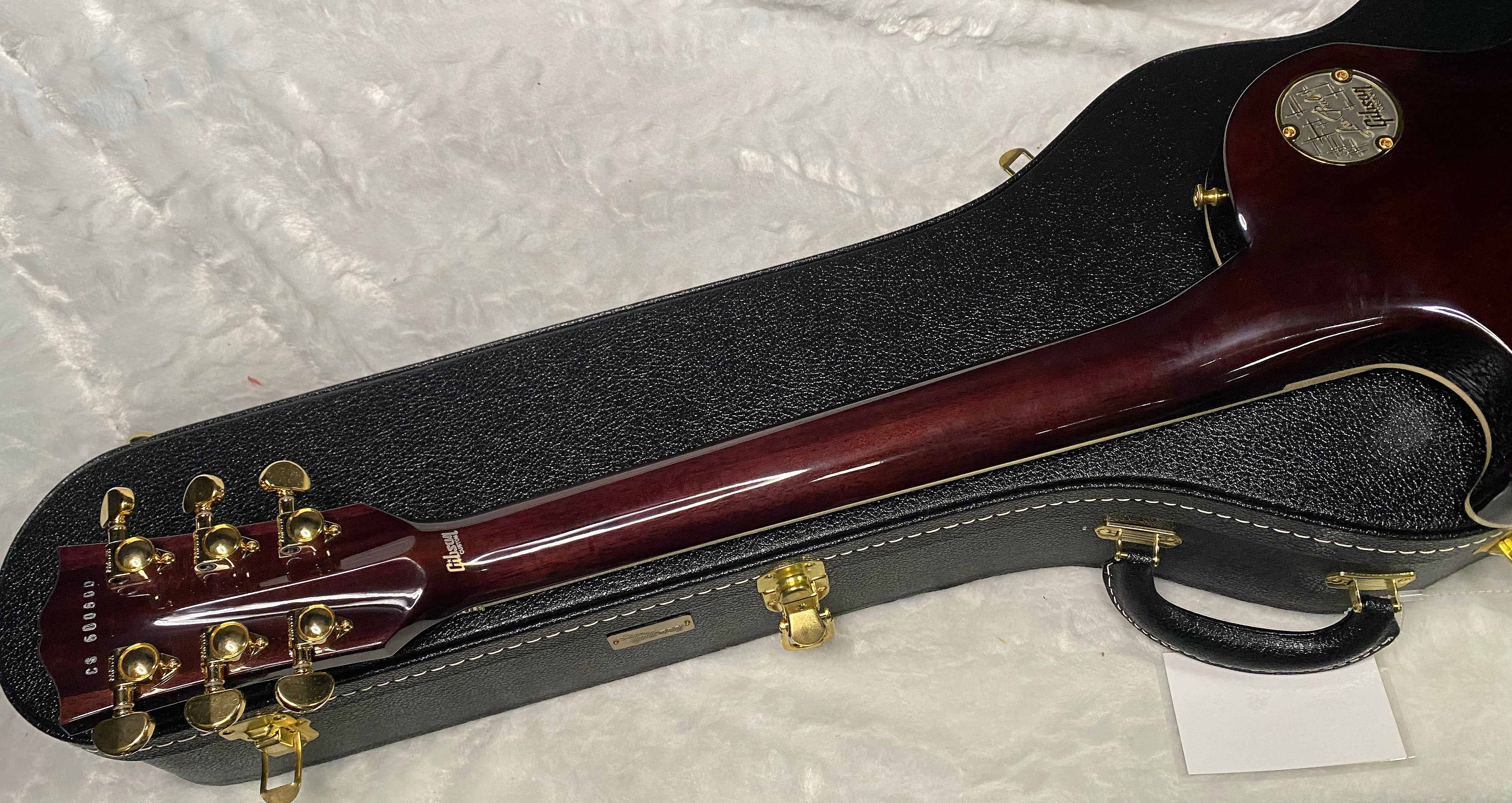 NEW! Gibson Custom Les Paul Axcess Standard Figured Top Floyd Rose Electric Guitar - Greatest Hits II - Authorized Dealer - Tri-Berry Burst - WOW! 8.3lbs - G07307
