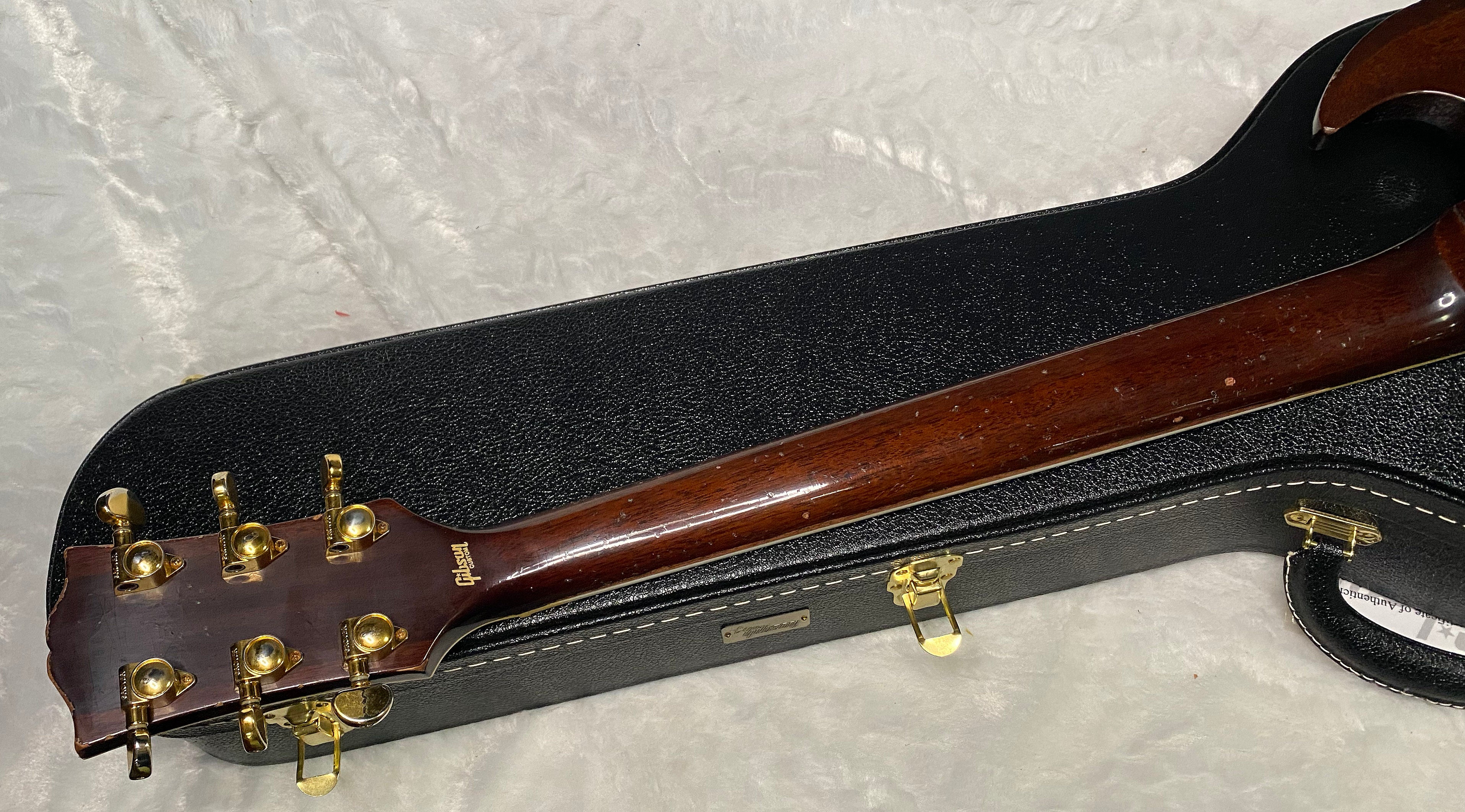 NEW! Gibson CS Custom Shop SG Custom Figured - Dark Walnut - Murphy Lab Heavy Aging - Authorized Dealer - 7.3 lbs - G07299