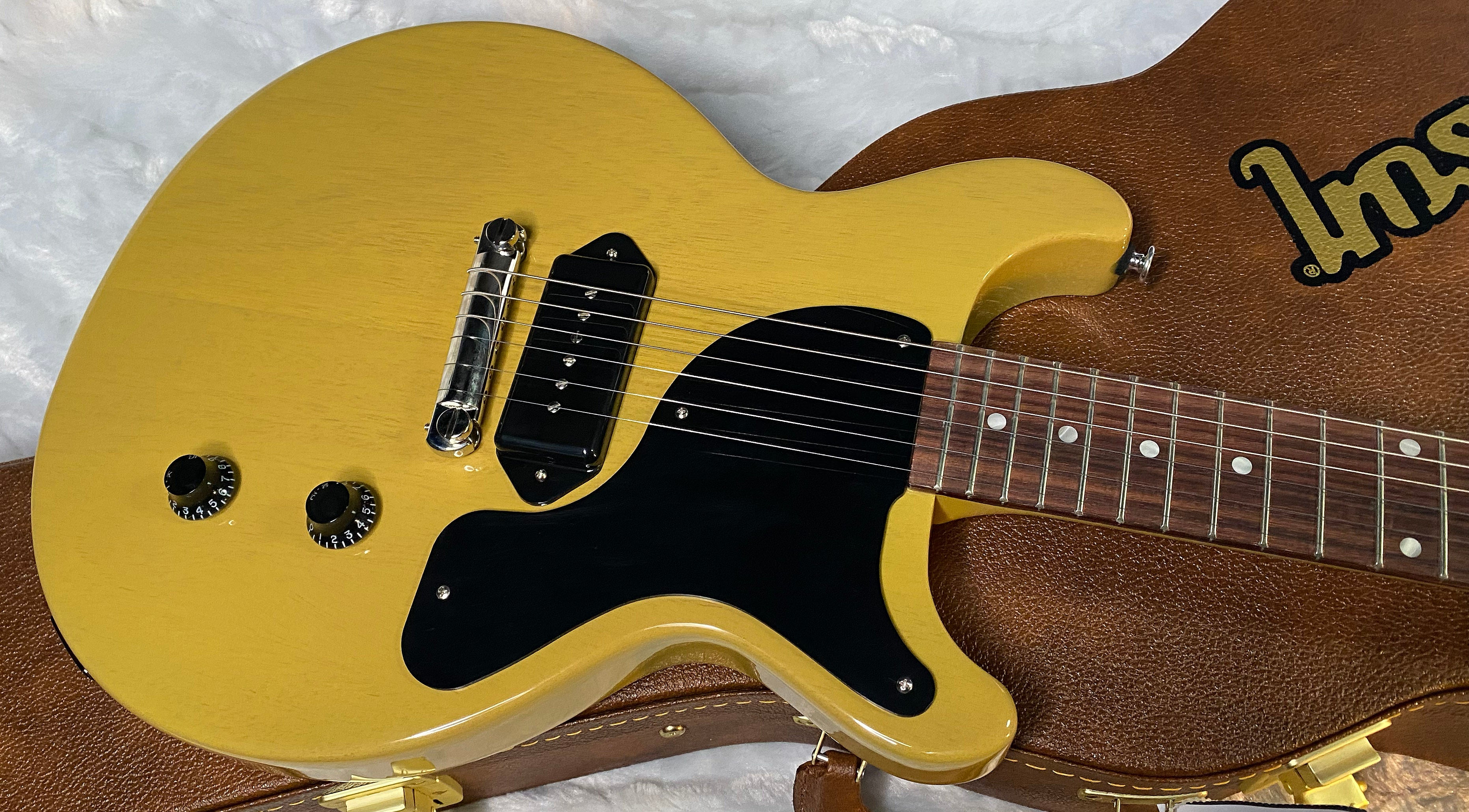 NEW! Gibson Les Paul Junior DC Double Cut - TV Yellow - Authorized Dealer - 7.5 lbs - G06671