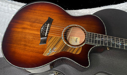 NEW OLD STOCK 2025 Taylor PS14ce Ironbark/Sinker Redwood Acoustic Electric Guitar - Shaded Edgeburst - Authorized Dealer - 5 lbs - G07341
