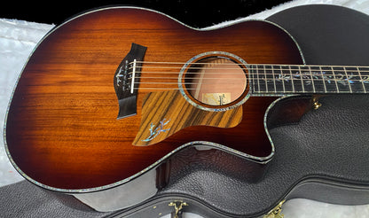 NEW OLD STOCK 2025 Taylor PS14ce Ironbark/Sinker Redwood Acoustic Electric Guitar - Shaded Edgeburst - Authorized Dealer - 5 lbs - G07341