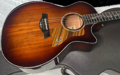 NEW OLD STOCK 2025 Taylor PS14ce Ironbark/Sinker Redwood Acoustic Electric Guitar - Shaded Edgeburst - Authorized Dealer - 5 lbs - G07341