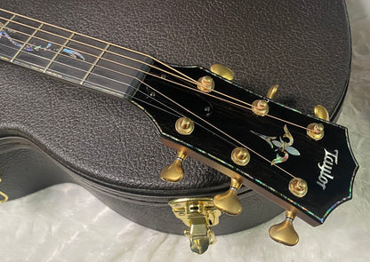 NEW OLD STOCK 2025 Taylor PS14ce Ironbark/Sinker Redwood Acoustic Electric Guitar - Shaded Edgeburst - Authorized Dealer - 5 lbs - G07341