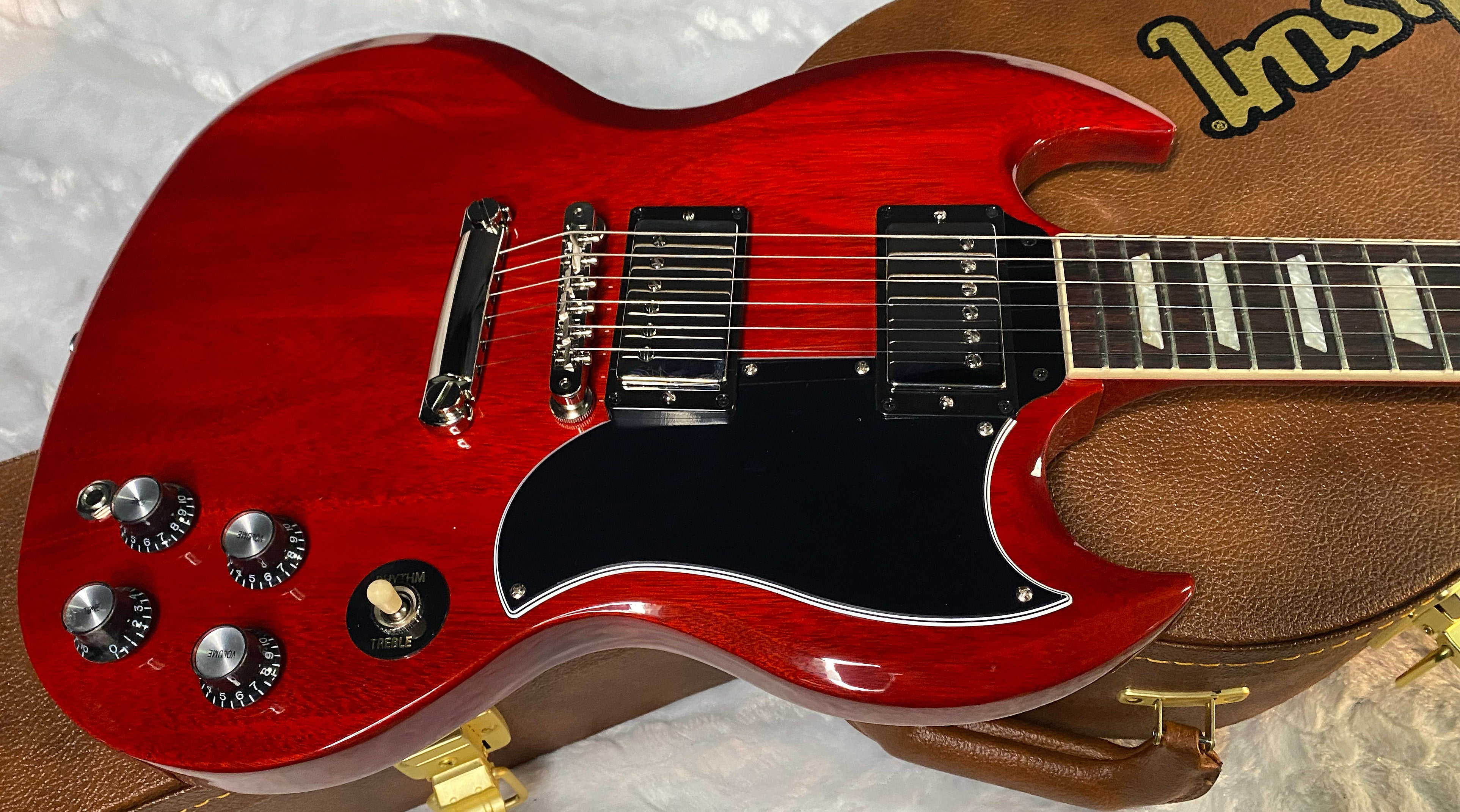 NEW ! Gibson SG Standard '61 Stop Bar - Vintage Cherry - Only 6.3 lbs - Authorized Dealer - G06667