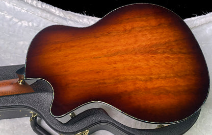 NEW OLD STOCK 2025 Taylor PS14ce Ironbark/Sinker Redwood Acoustic Electric Guitar - Shaded Edgeburst - Authorized Dealer - 5 lbs - G07341