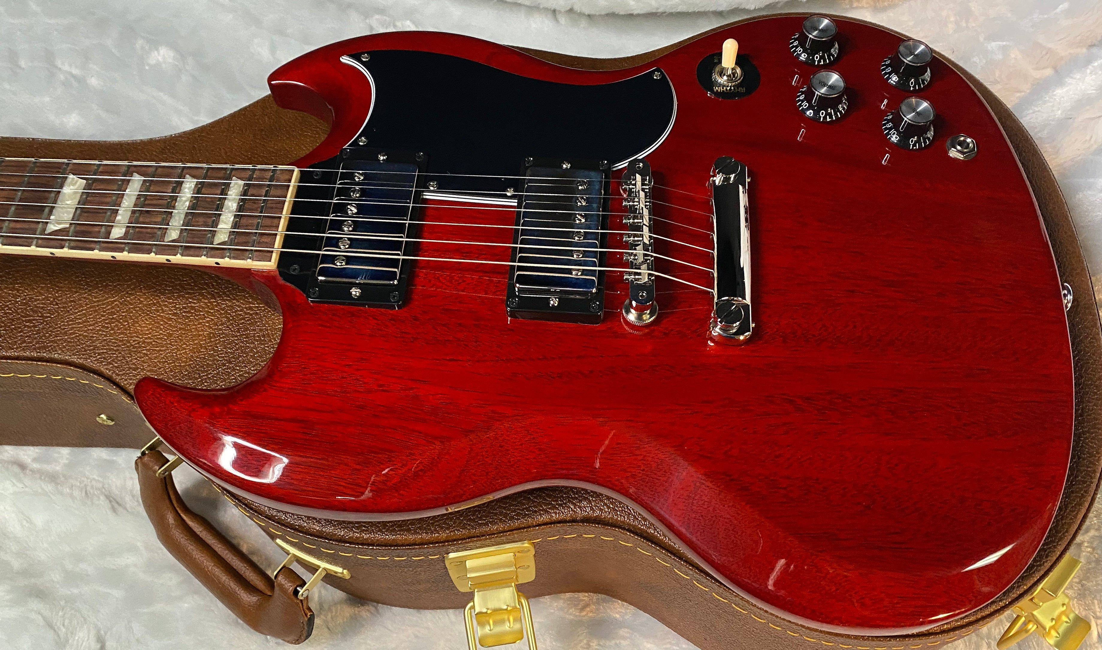 NEW ! Gibson SG Standard '61 Stop Bar - Vintage Cherry - Only 6.35 lbs - Authorized Dealer - G06666