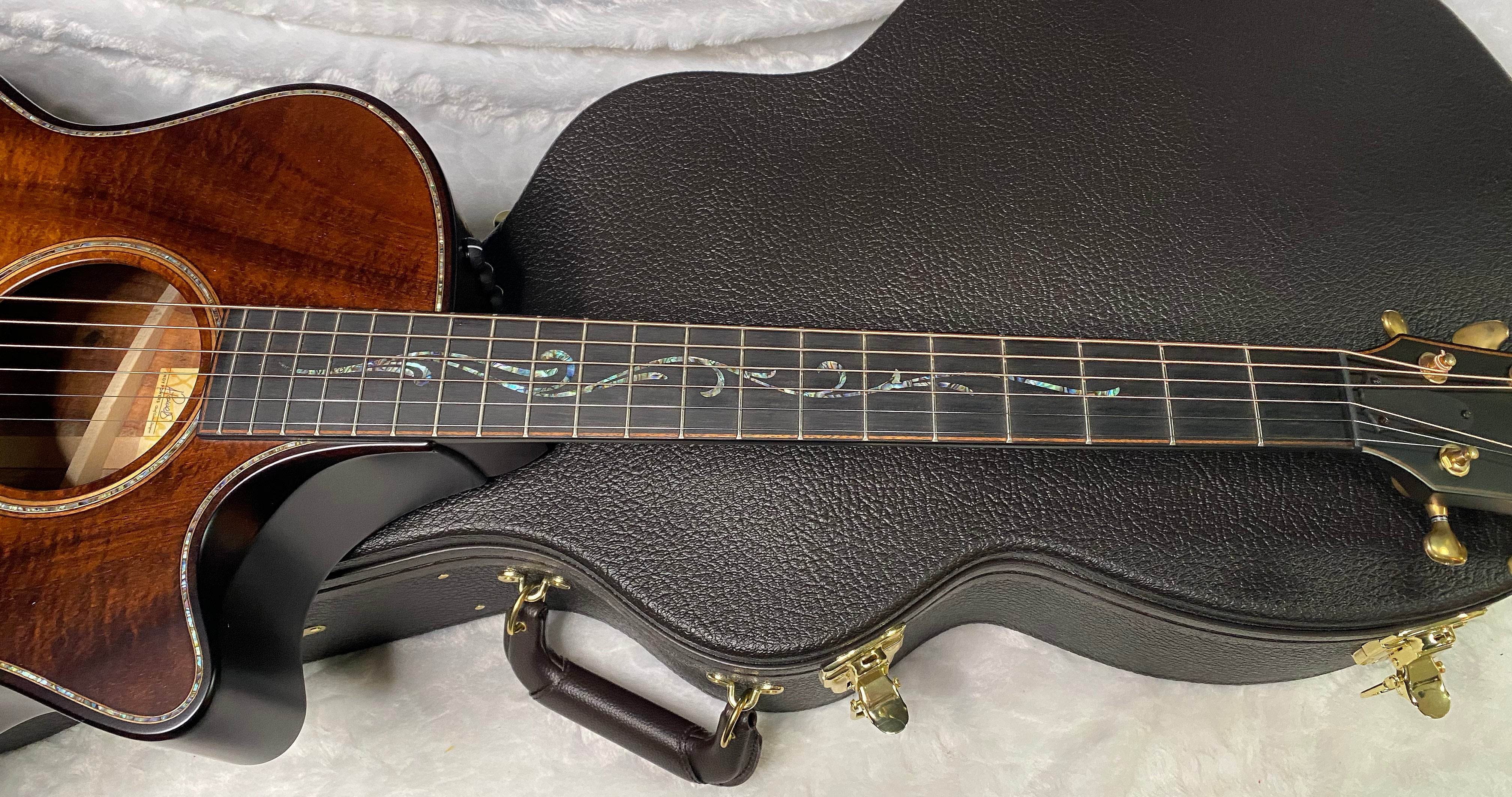 NEW Old Stock! Taylor Builder's Edition K24ce Koa Top Back Sides V-Class - Authorized Dealer - 5lbs - G07342