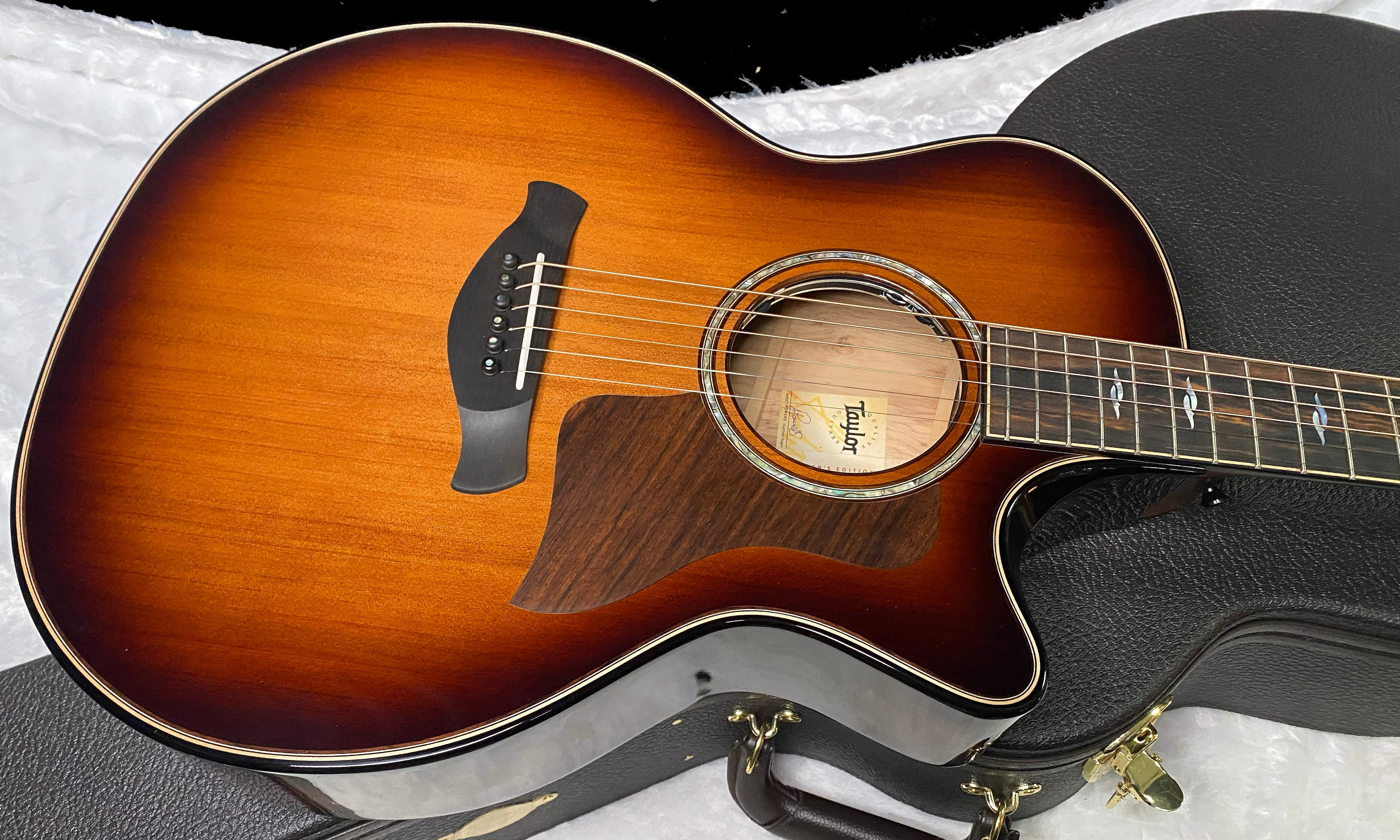 NEW! Taylor Builder's Edition 814ce Sinker Redwood Acoustic Guitar - Authorized Dealer - 4.8 lbs - G07340