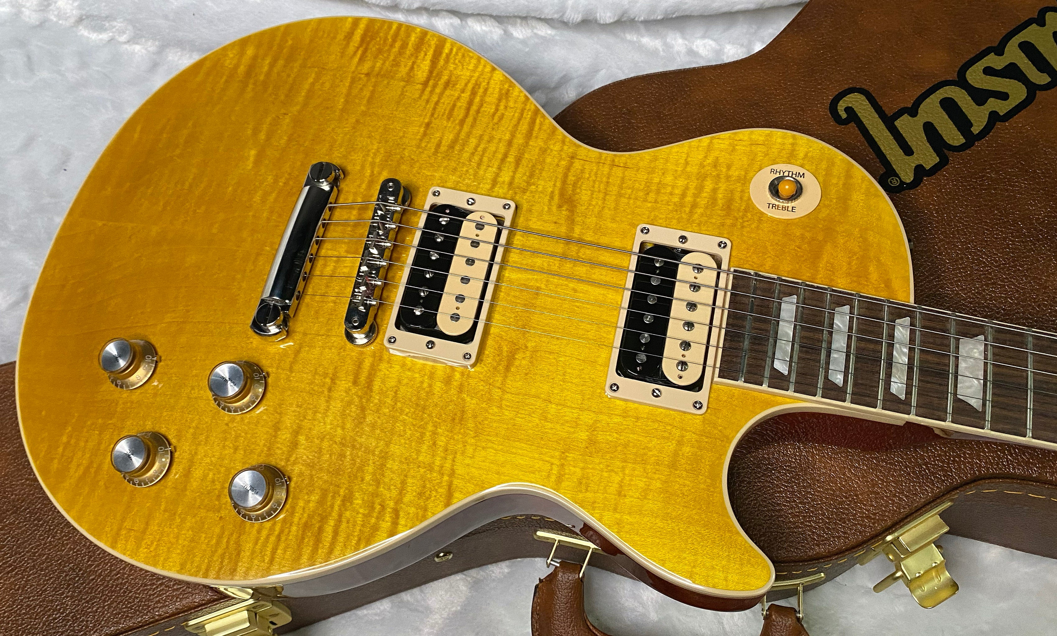 NEW ! Gibson Les Paul Slash - Appetite Burst - Beautiful Flame Top - Authorized Dealer - 9.7lbs - G07346