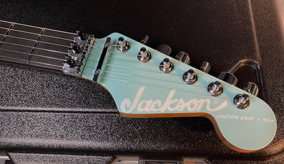 NEW ! Jackson Custom Shop Dinky HSH - Roasted Maple Neck & Ebony Fretboard - DK - Daphne Blue - Authorized Dealer - 8.1 lbs - G06676