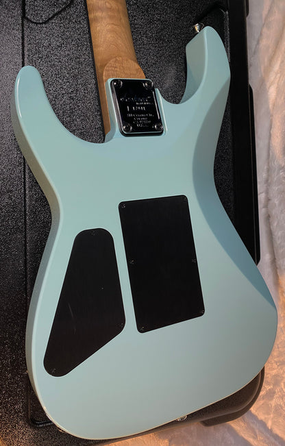 NEW ! Jackson Custom Shop Dinky HSH - Roasted Maple Neck & Ebony Fretboard - DK - Daphne Blue - Authorized Dealer - 8.1 lbs - G06676