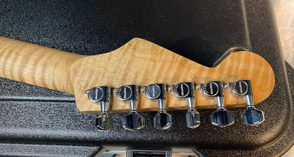 NEW ! Jackson Custom Shop Dinky HSH - Roasted Maple Neck & Ebony Fretboard - DK - Daphne Blue - Authorized Dealer - 8.1 lbs - G06676