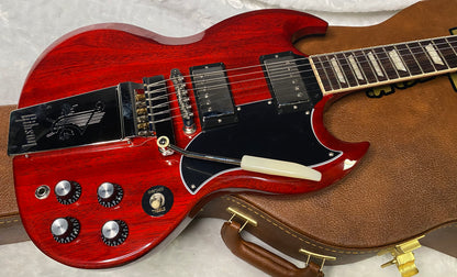 NEW! Gibson SG Standard '61 Maestro Vibrola Vintage Cherry - 6.95 lbs - Authorized Dealer! G07337