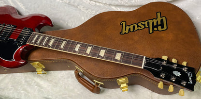 NEW! Gibson SG Standard '61 Maestro Vibrola Vintage Cherry - 6.95 lbs - Authorized Dealer! G07337