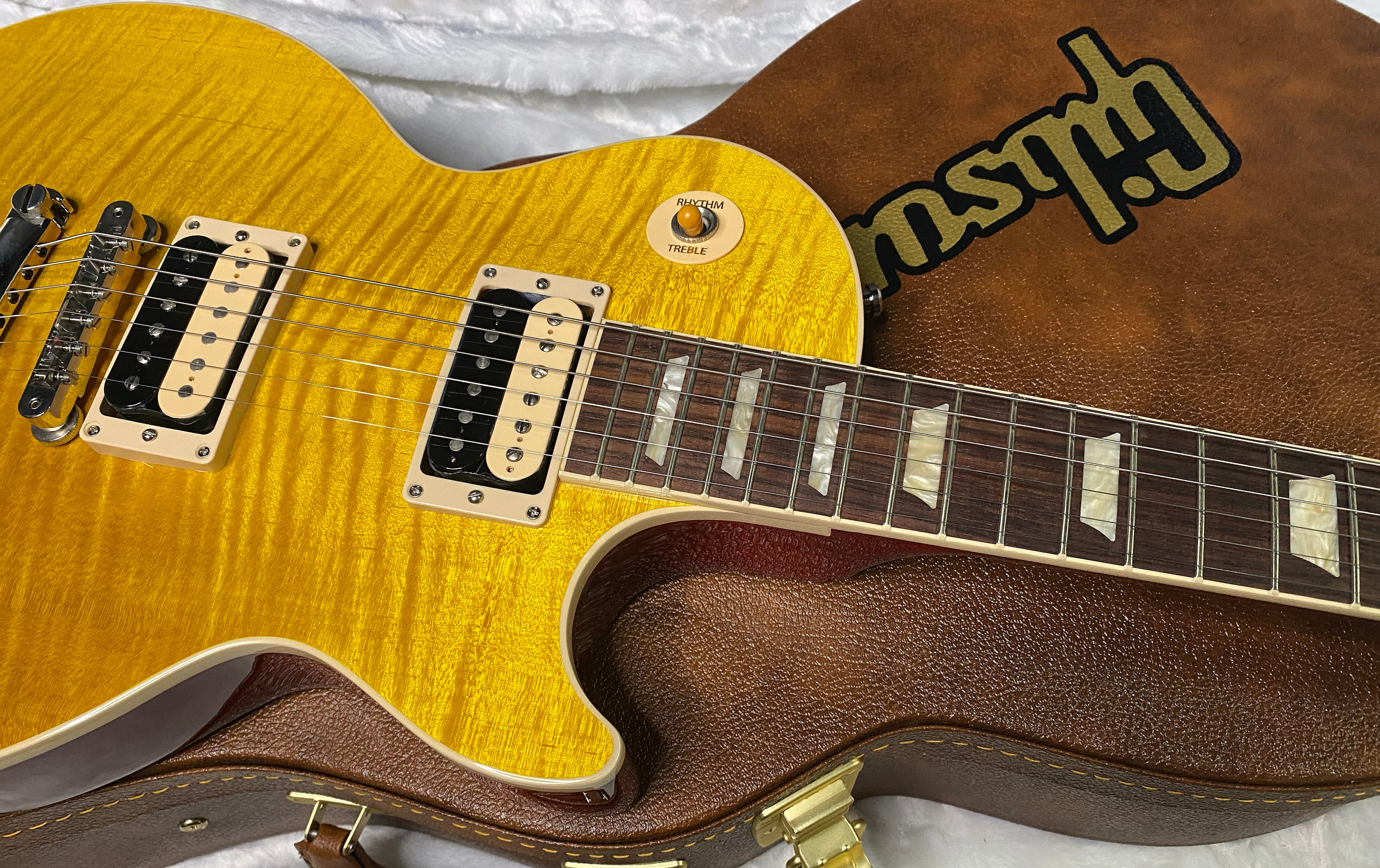 NEW ! Gibson Les Paul Slash - Appetite Burst - Beautiful Flame Top - Authorized Dealer - 9 lbs - G07348